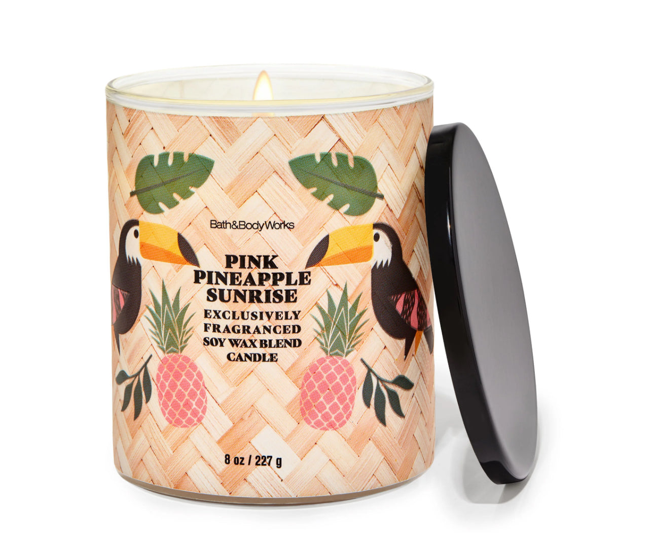 Vela de 1 Mecha Pink Pineapple Sunrise