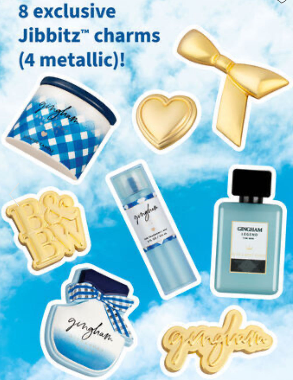 Crocs Gingham Bath&BodyWorks