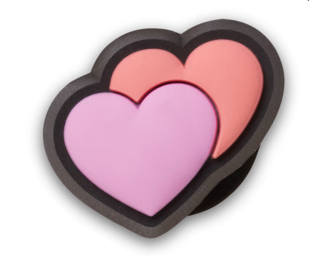 Jibbitz para crocs 2 corazones