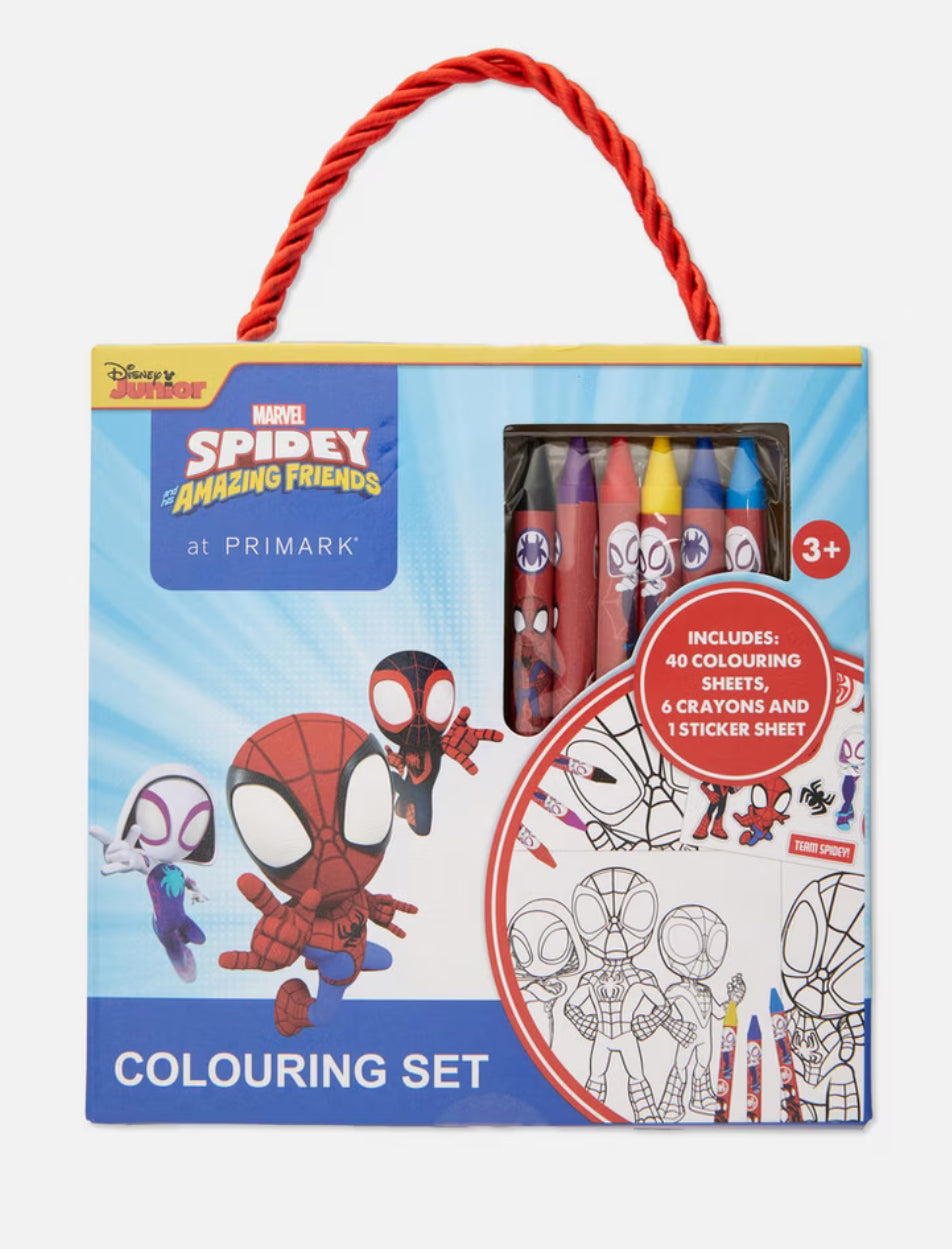 Set de Colorear Spiderman