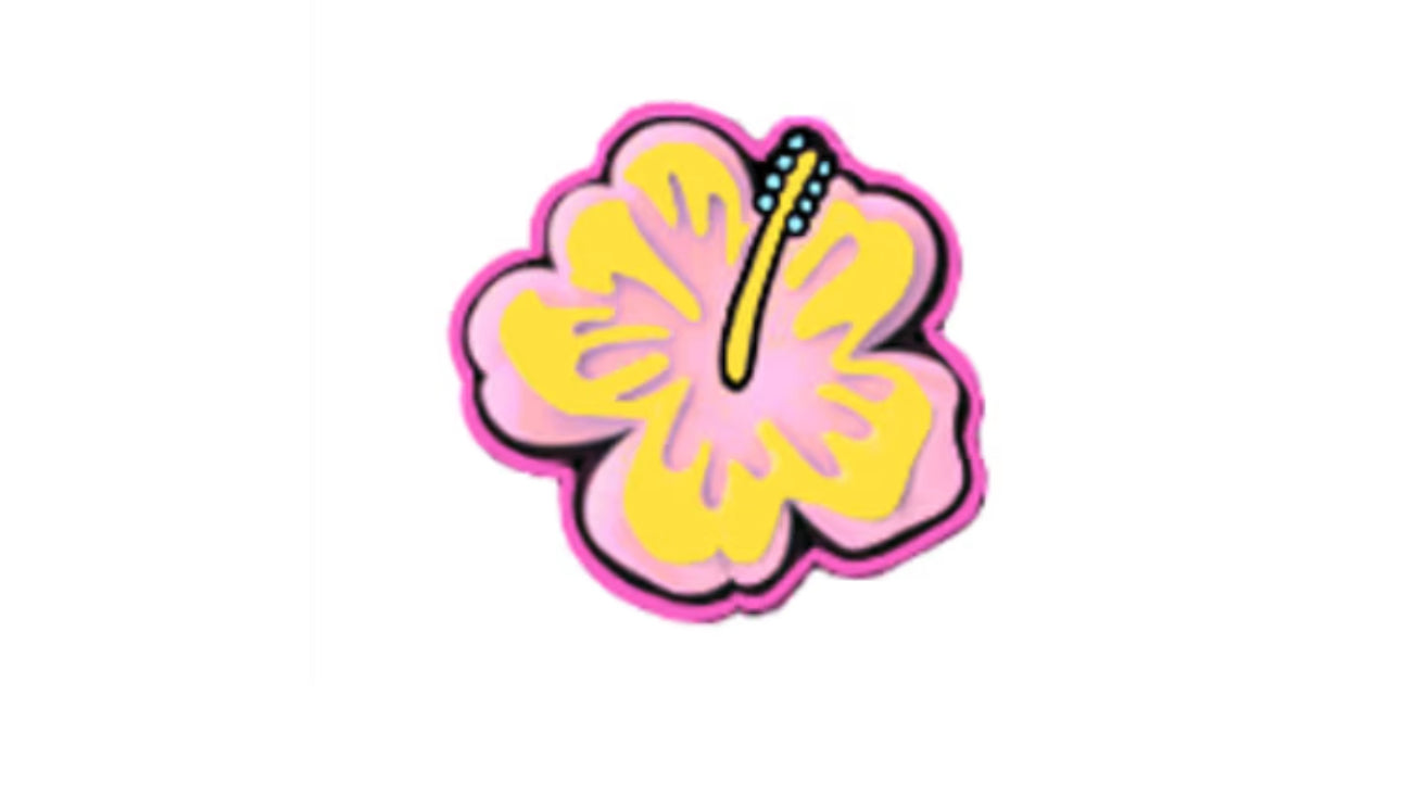 Jibbitz para crocs flor