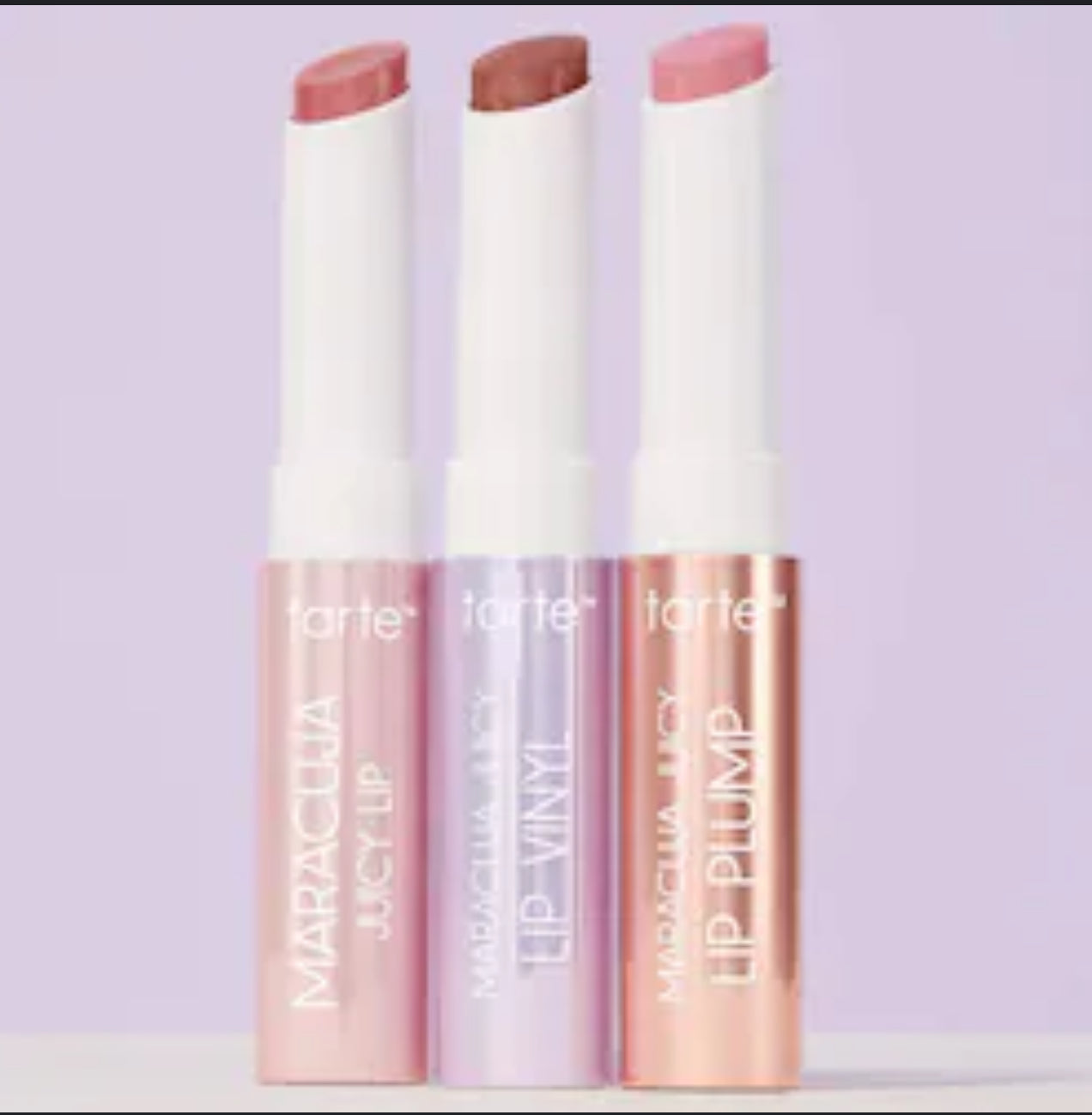 tarte
mini maracuja juicy triple threat trio