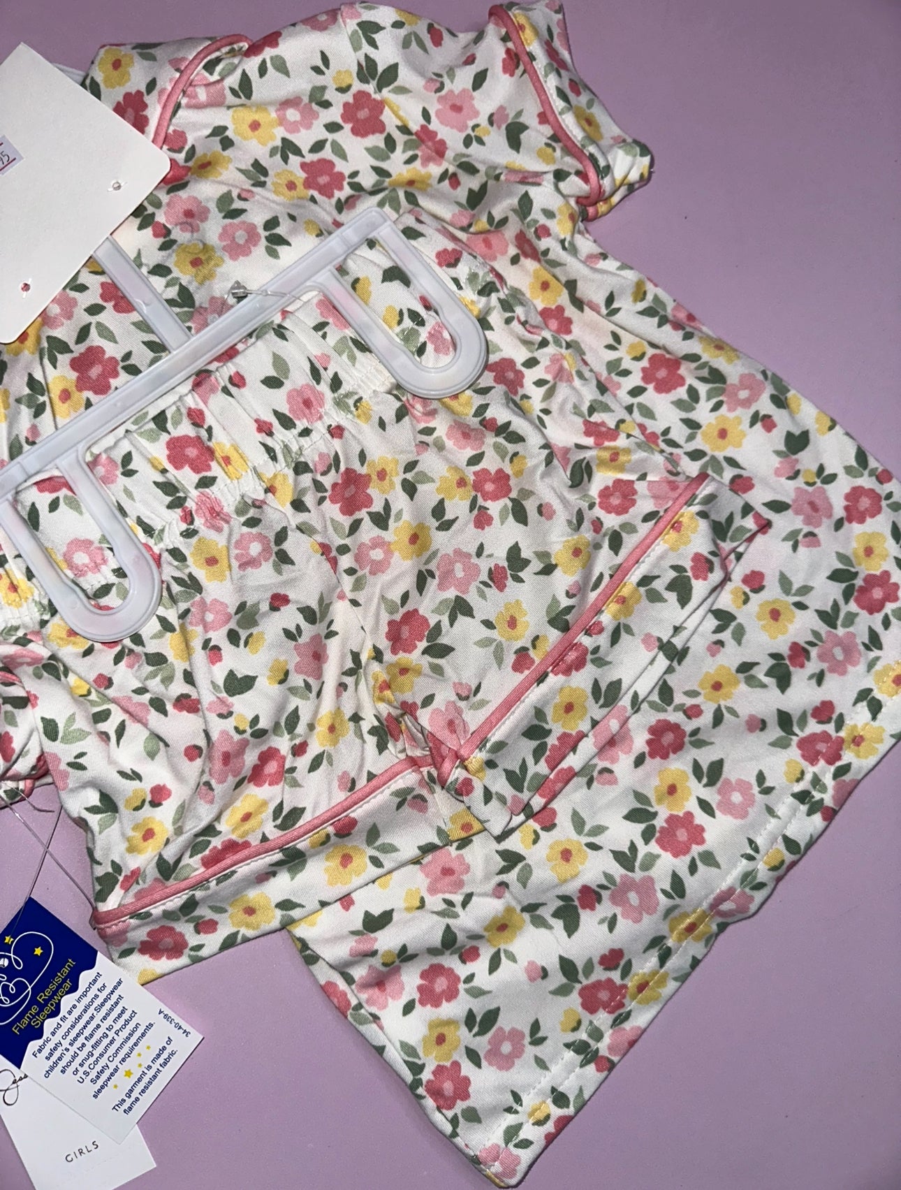 Pijama de Short 3 Pcs