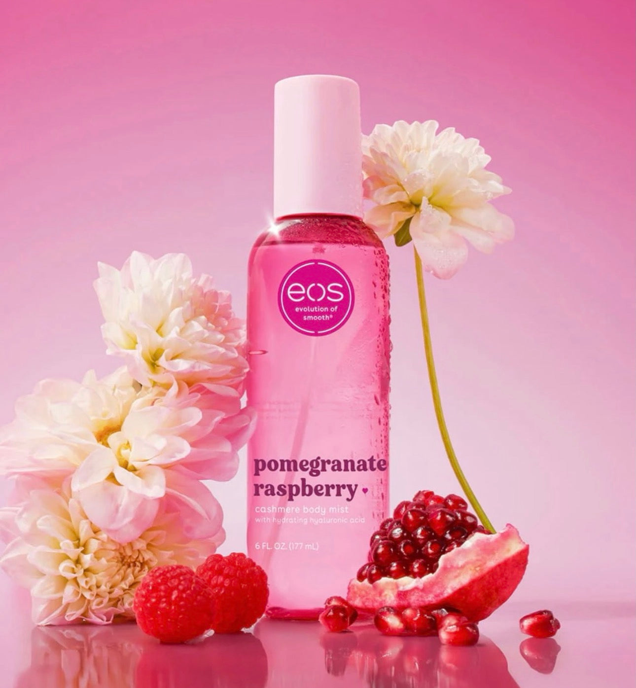 Eos Body Mist Pomegranate Raspberry