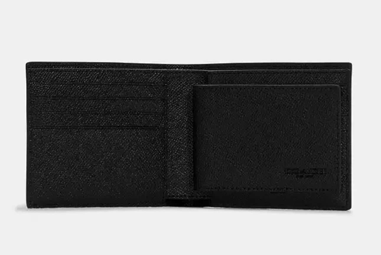 Billetera Coach Negra