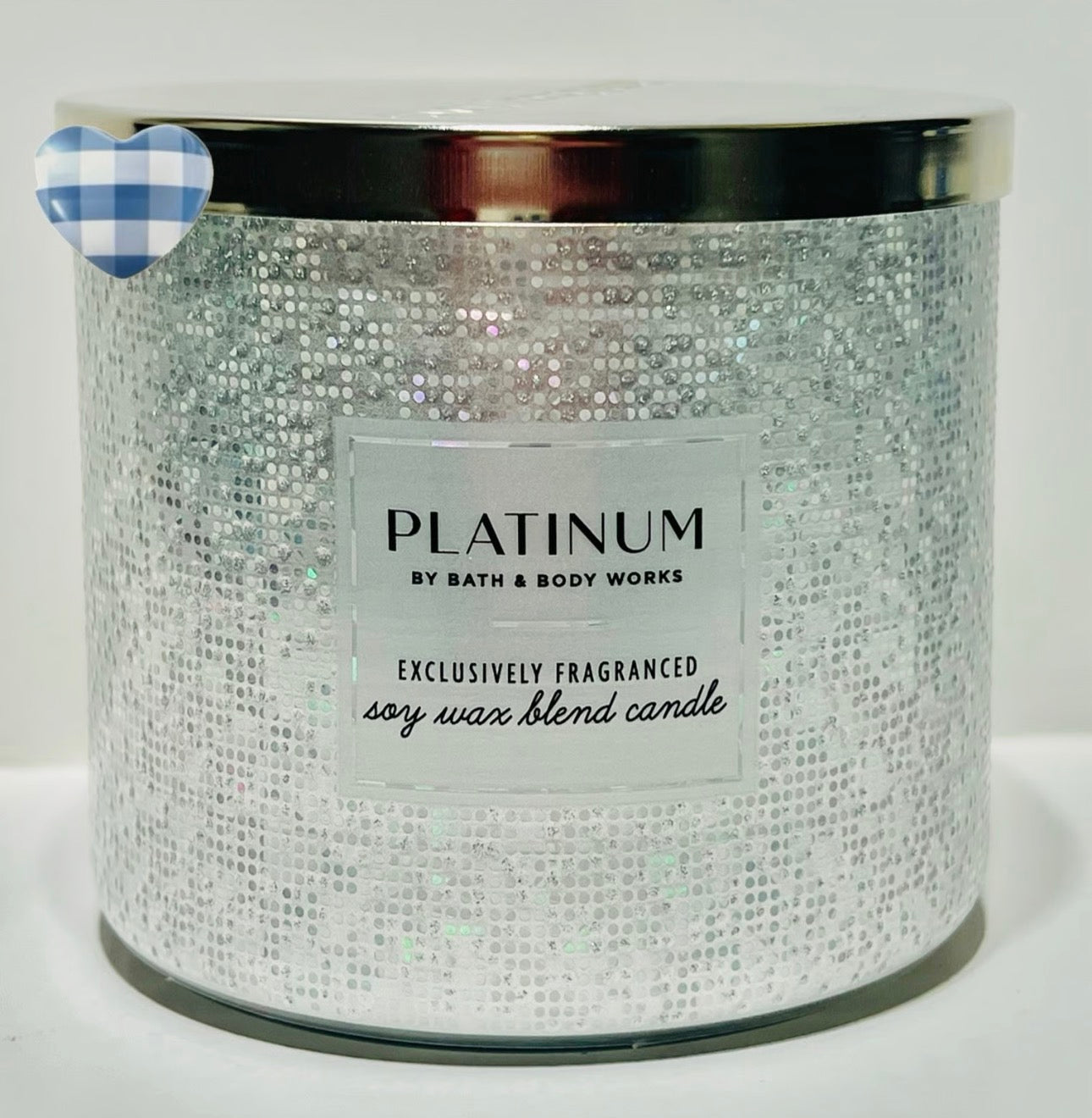 Vela de 3 Mechas Platinum
