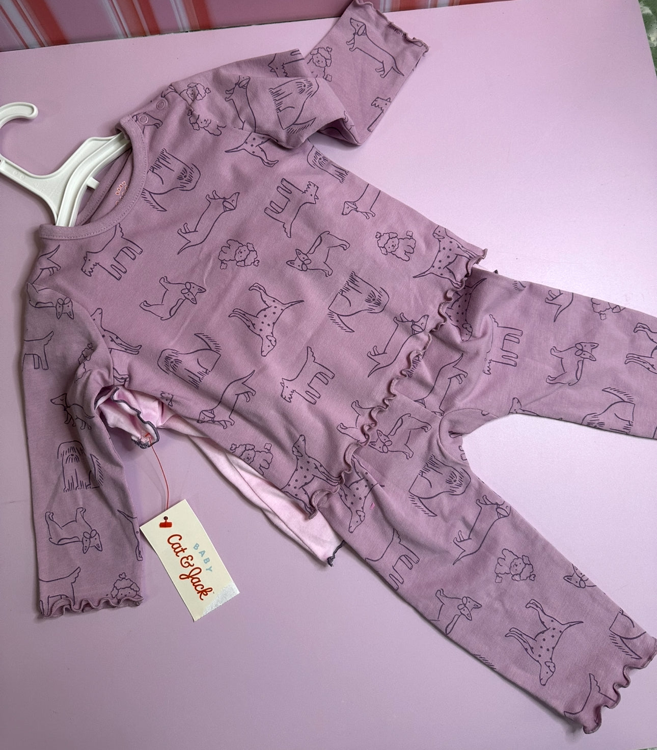 Pijama 3 Piezas Morada