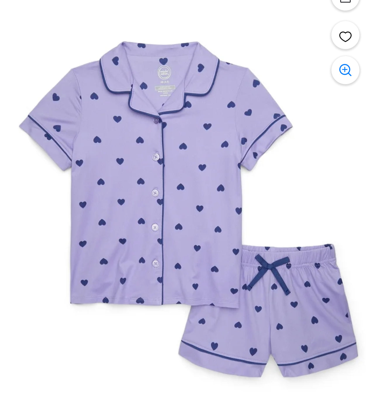Pijama corazones