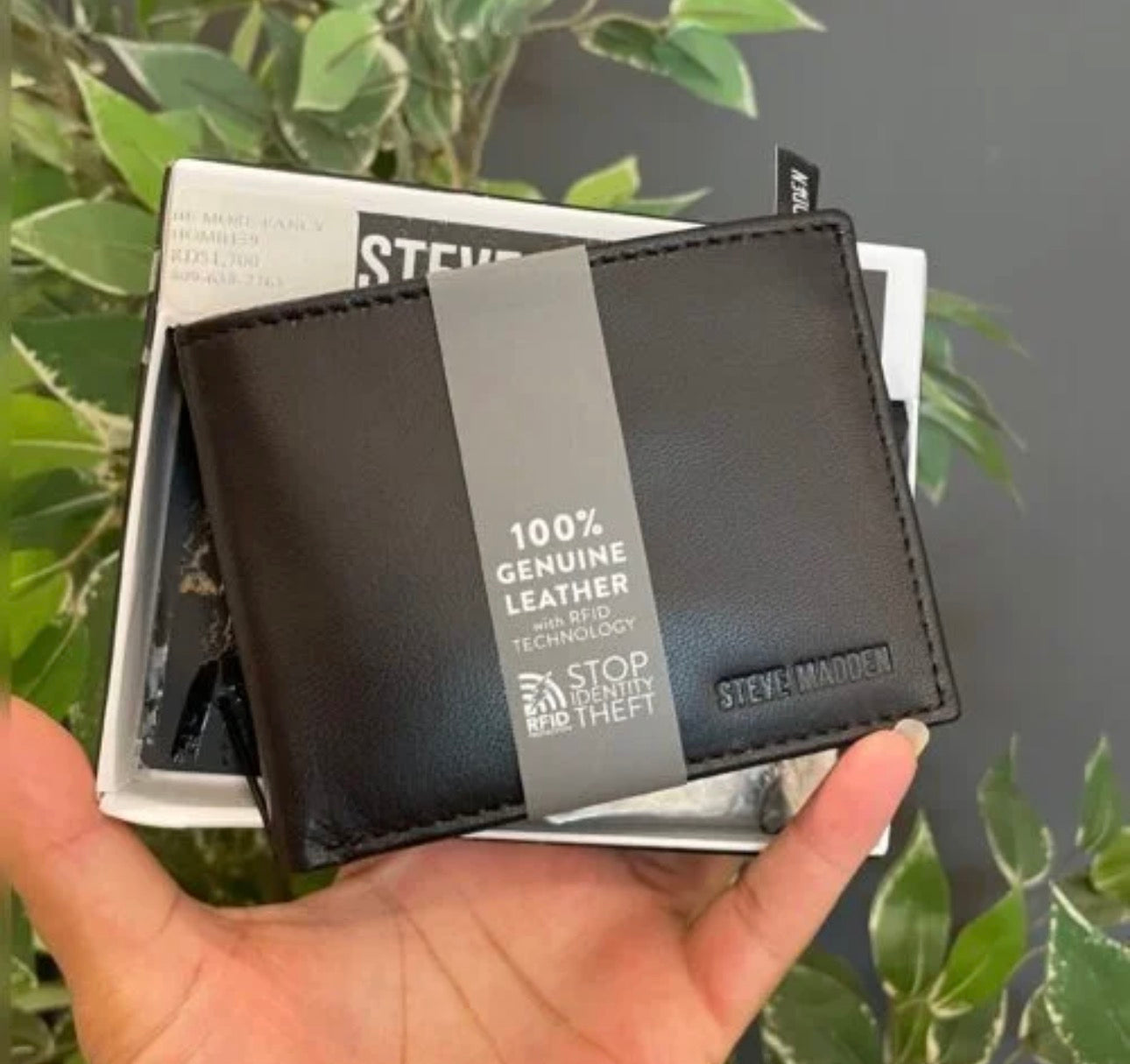 Billetera Steve Madden Negra