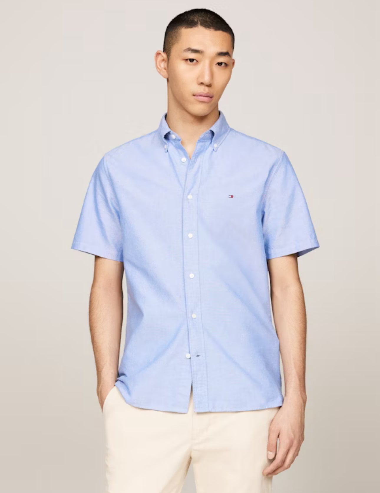 Camisa Tommy Hilfiger Celeste
