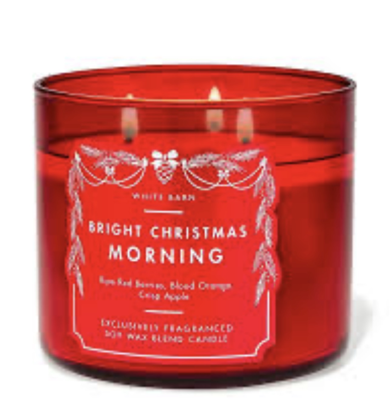 Vela de 3 Mechas Bright Christmas Morning