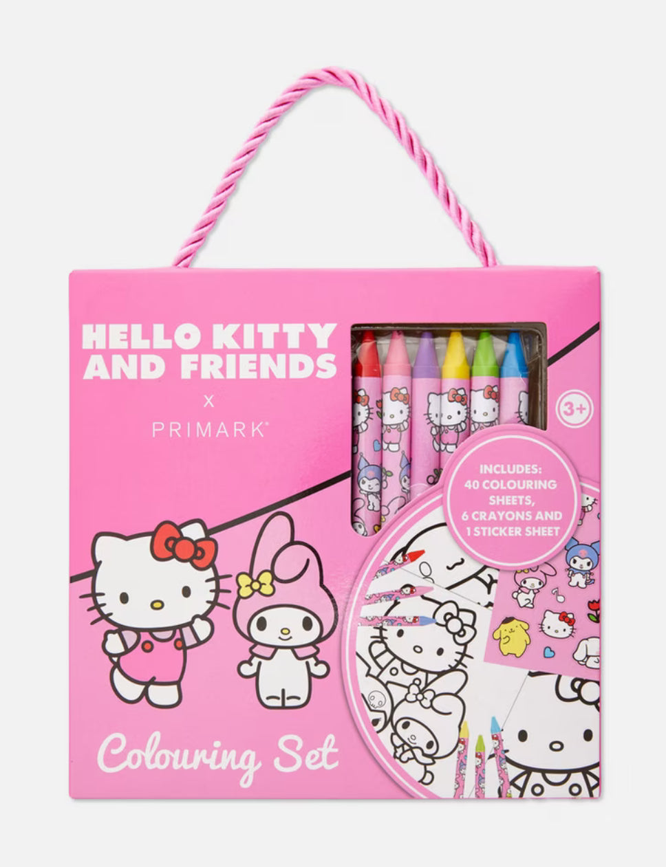 Set de Colorear Hello Kitty