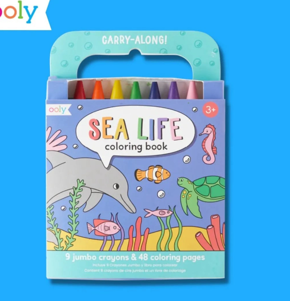 Sea Life🌊🐠🐬 Coloring Book Kit