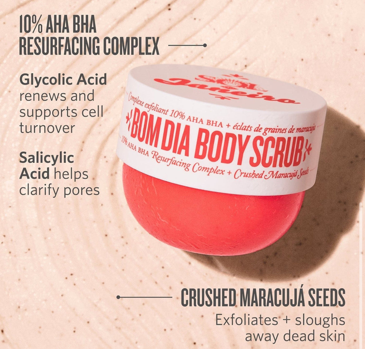 SolDeJaneiro🎀Bom Dia Body Scrub🎀240ml