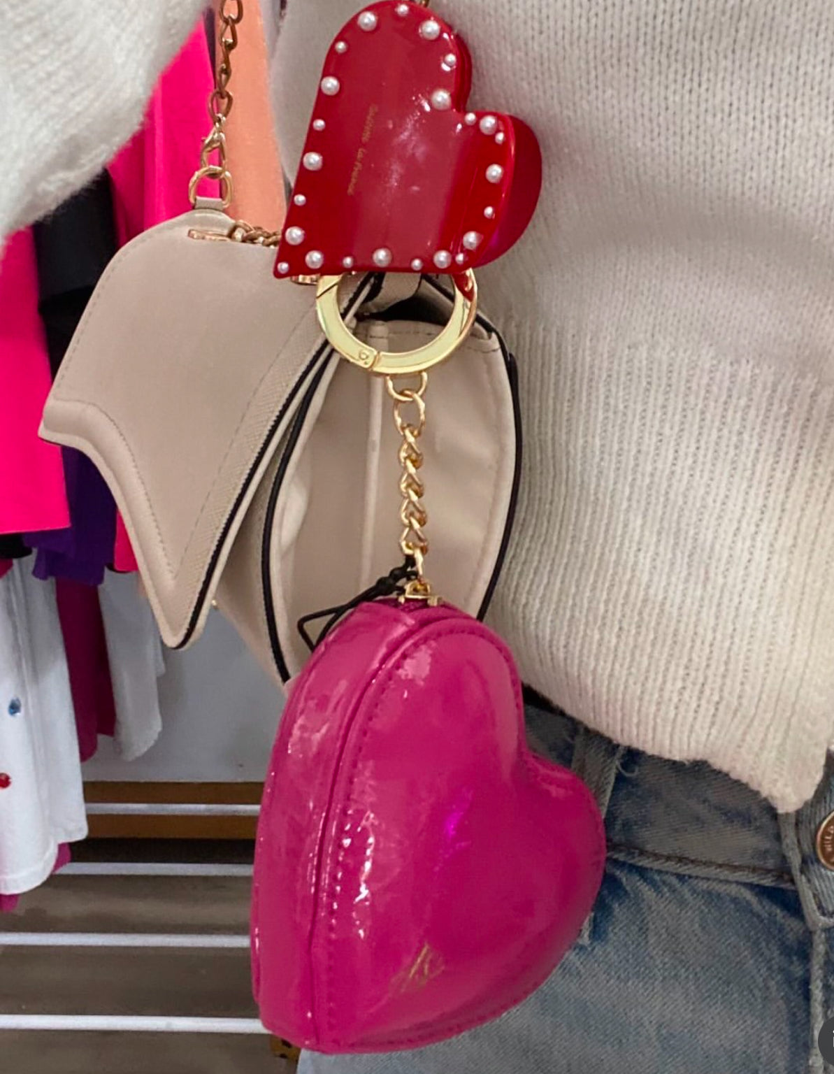 Llavero en forma de Corazón Victoria’s Secret