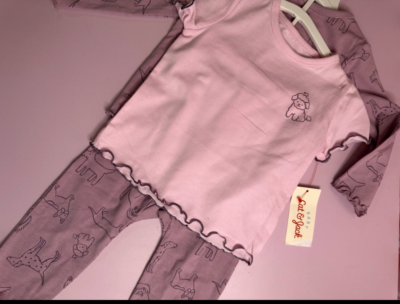 Pijama 3 Piezas Morada
