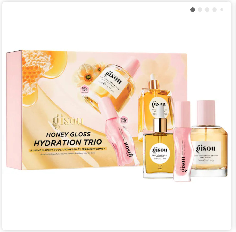 Gisou Honey Gloss Hydration Trio Set