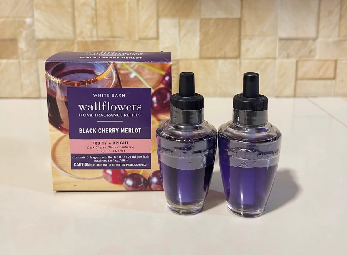 Black Cherry Merlot Wallflowers 2 Pack