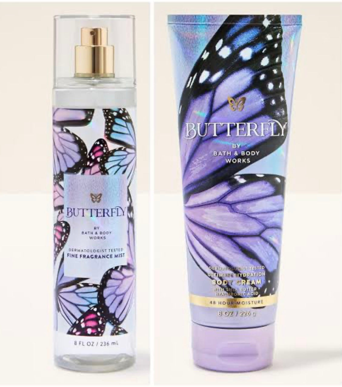 Set de 2 Piezas Butterfly