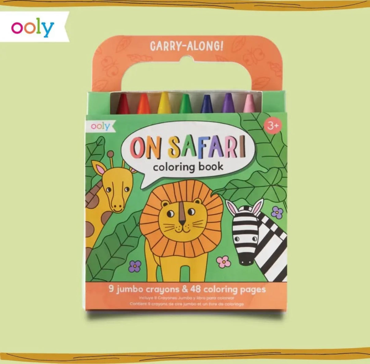 On Safari🦁🦓 Coloring Book Kit