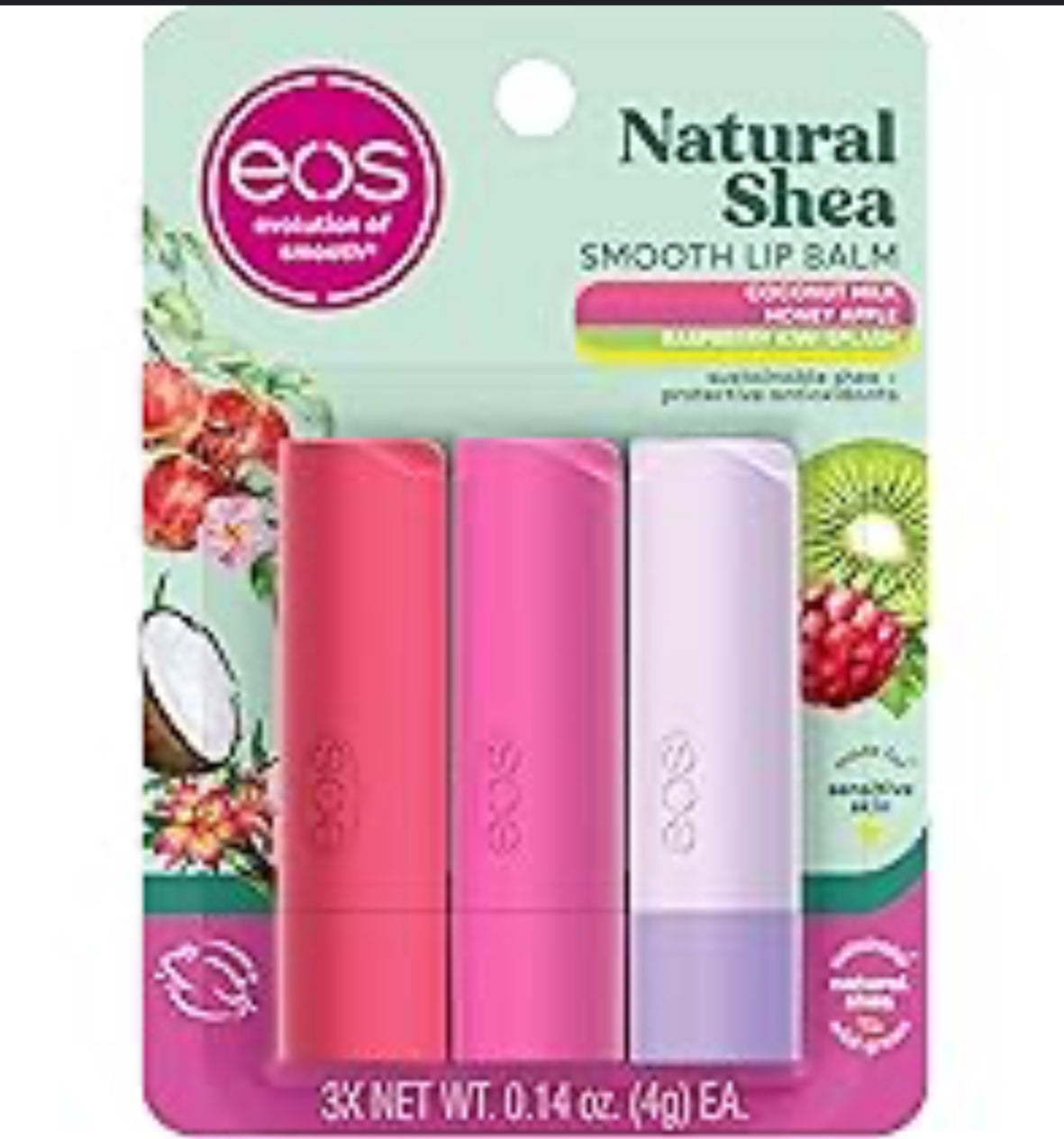 Eos Natural Shea 3 pcs