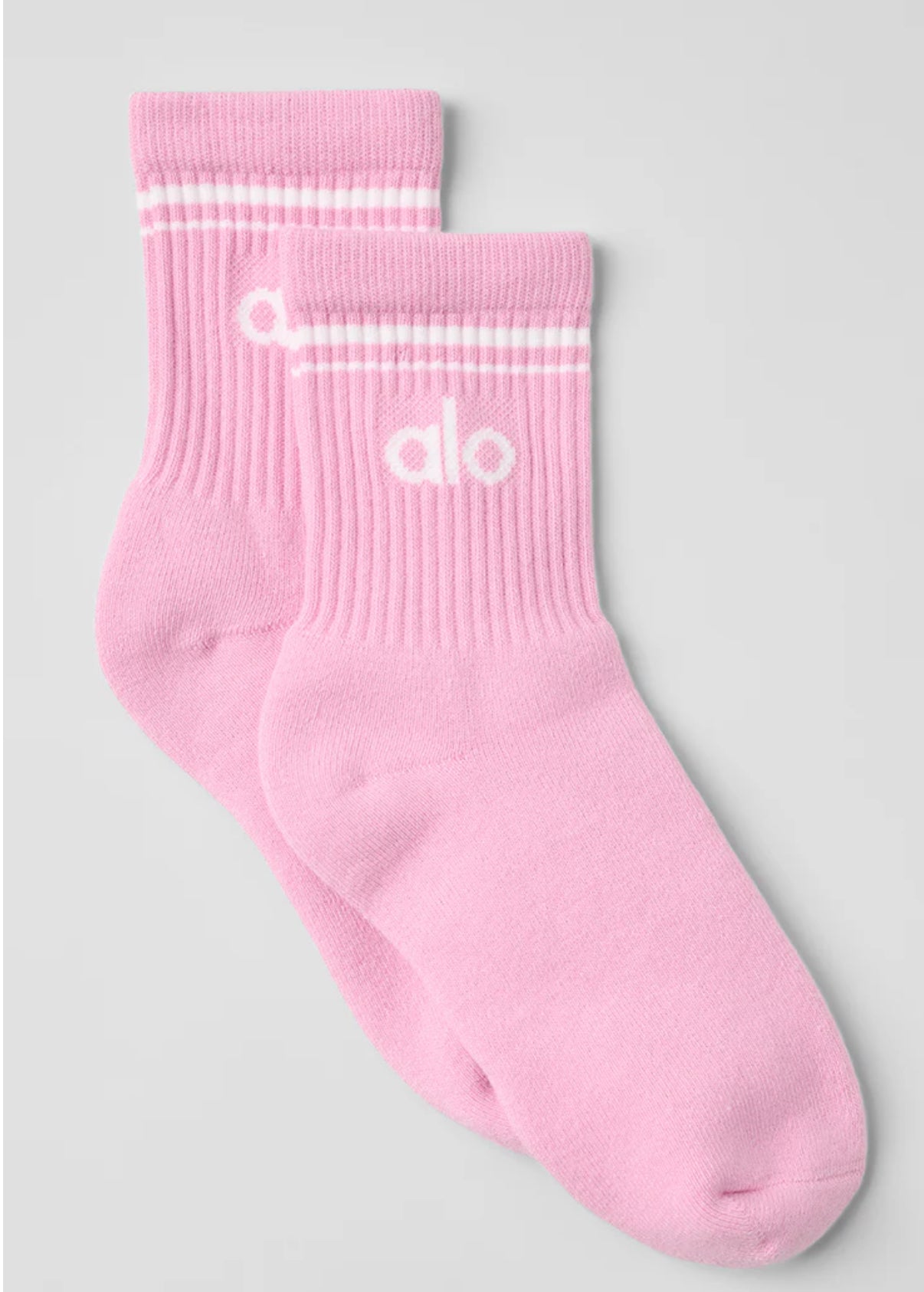 Alo Unisex Half-Crew Throwback Sock