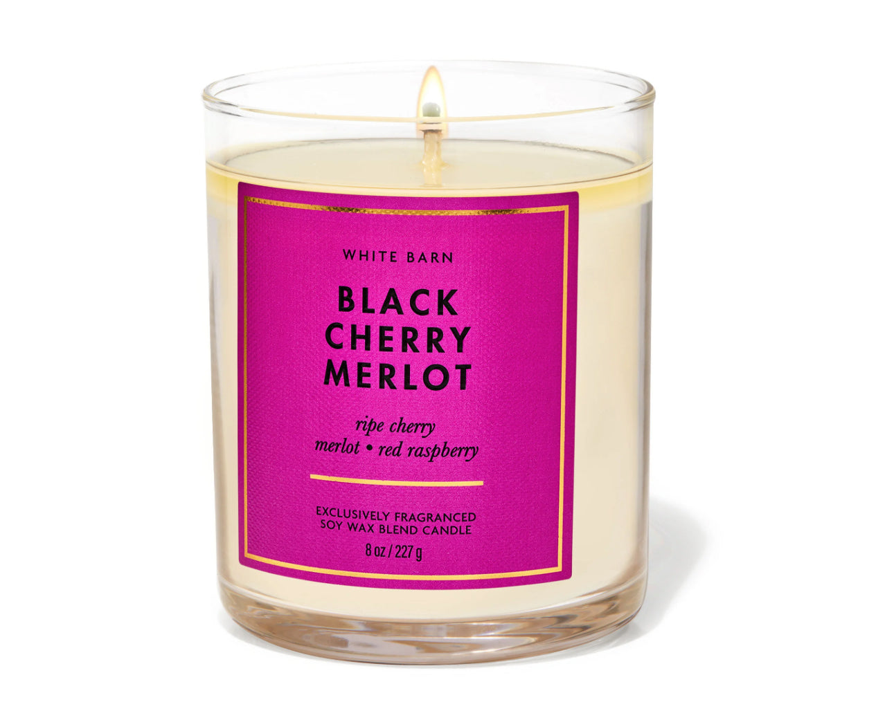 Vela de 1 Mecha Black Cherry Merlot