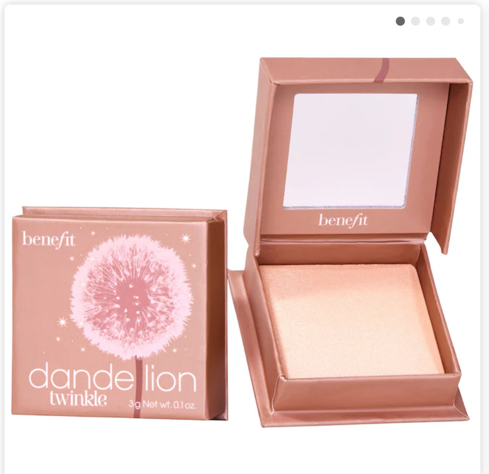 Benefit Mini Dandelion Twinkle Shimmer Finish Powder Highlighter