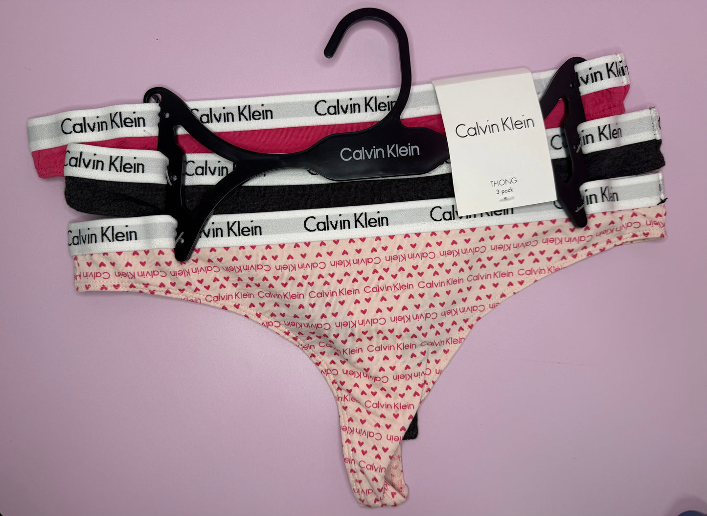 3-Pack Panties Hilos Calvin Klein🎀