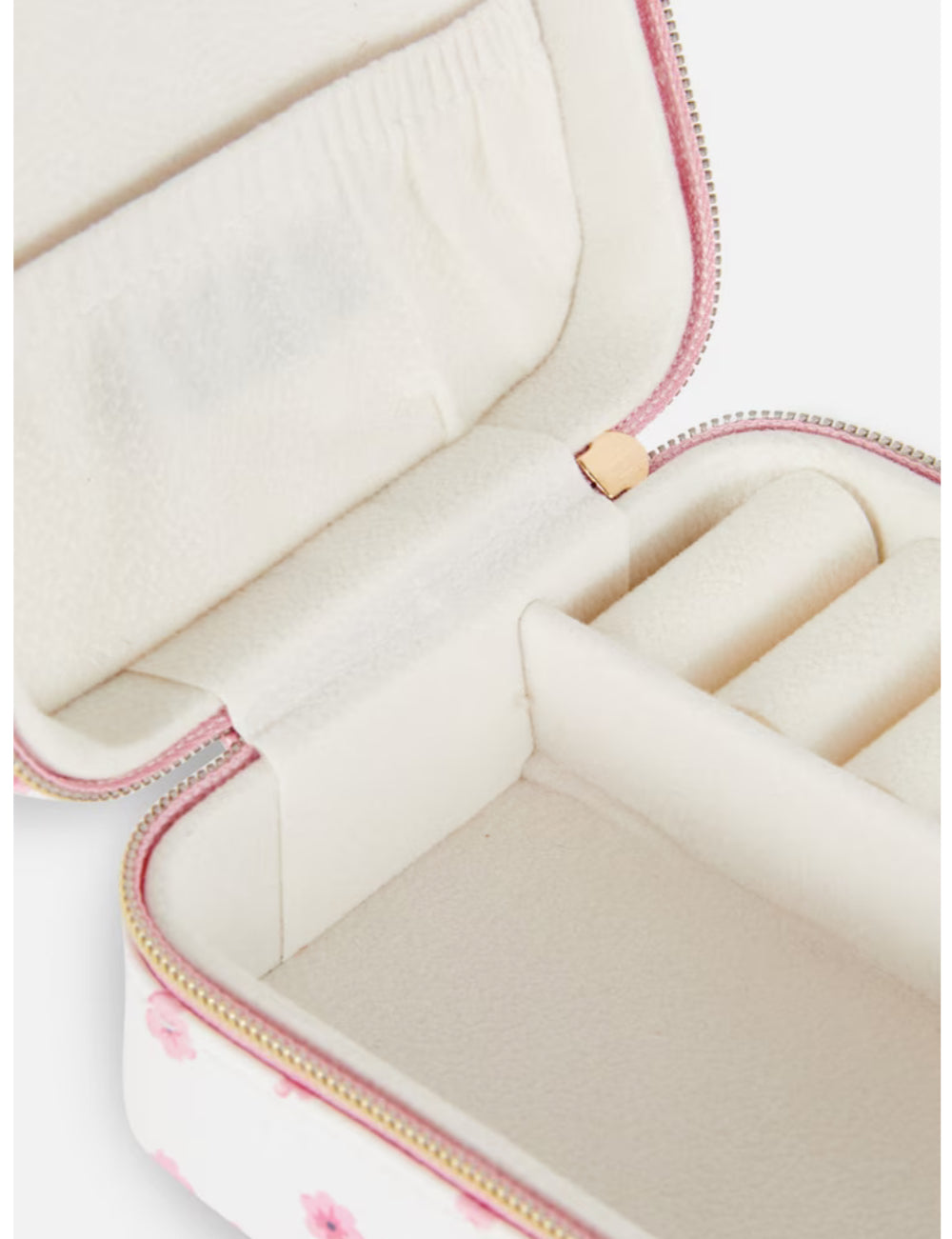 Joyero blanco y Rosa
