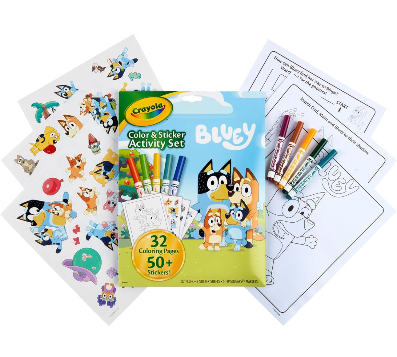 Crayola Activity Set Bluey
