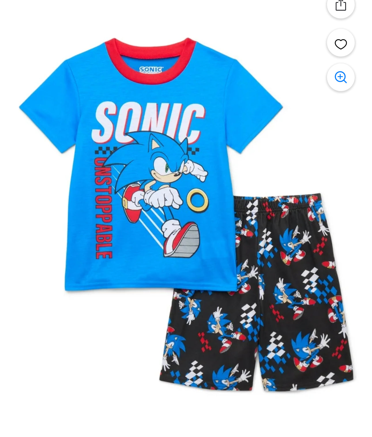 Pijama Sonic