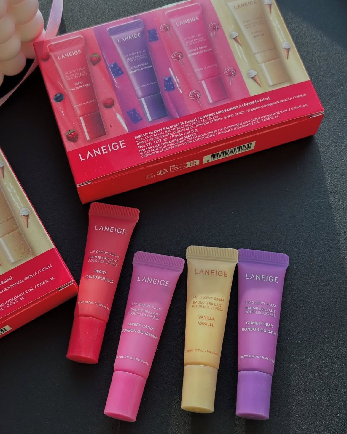Laneige 💋 Mini Lip Glowy Balm Set