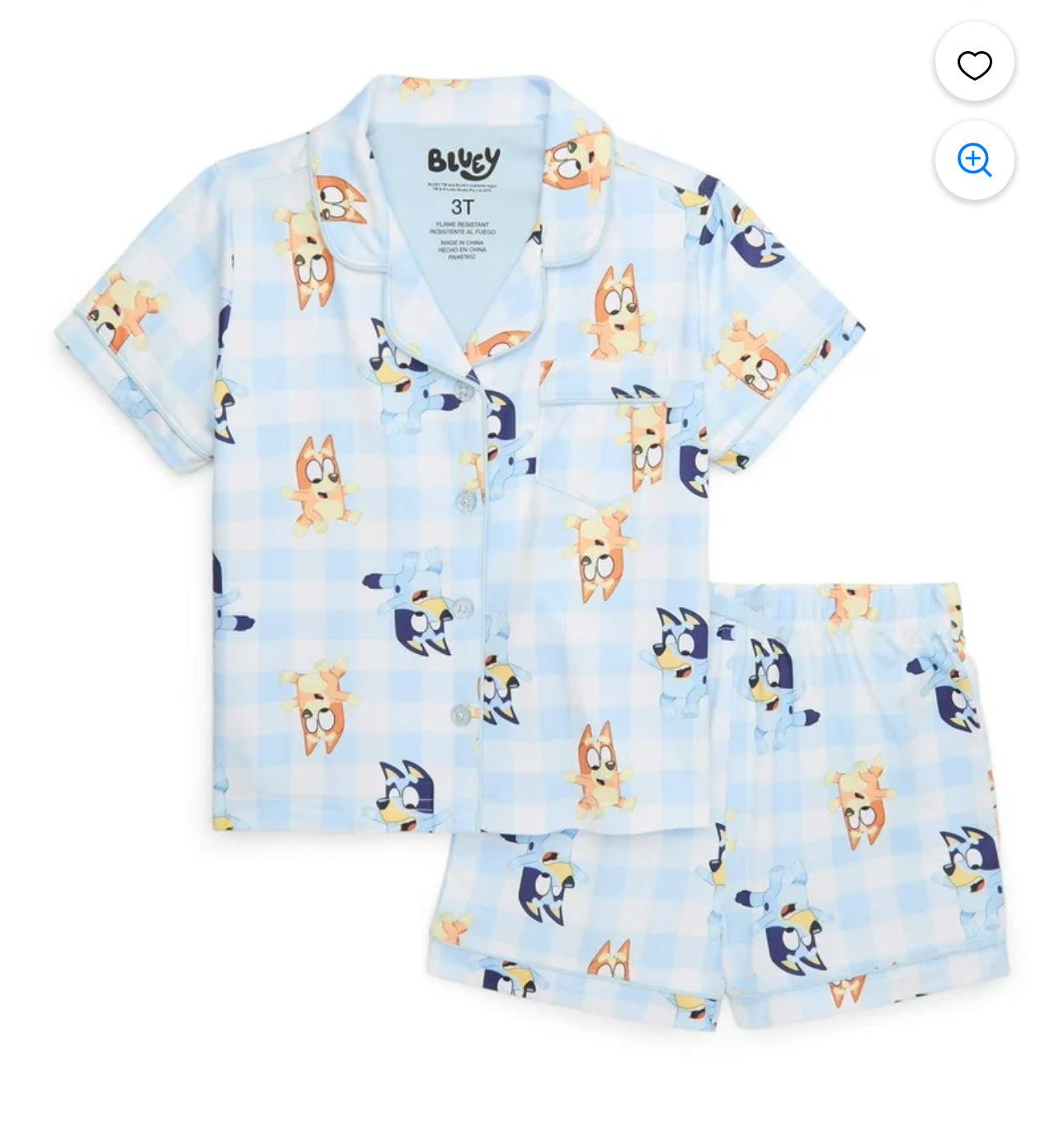 Pijamas Bluey