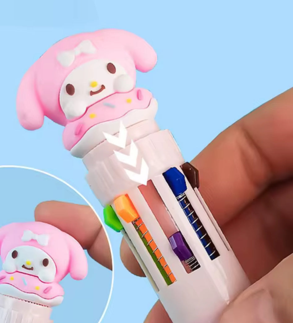 Lápices Multicolor Sanrio