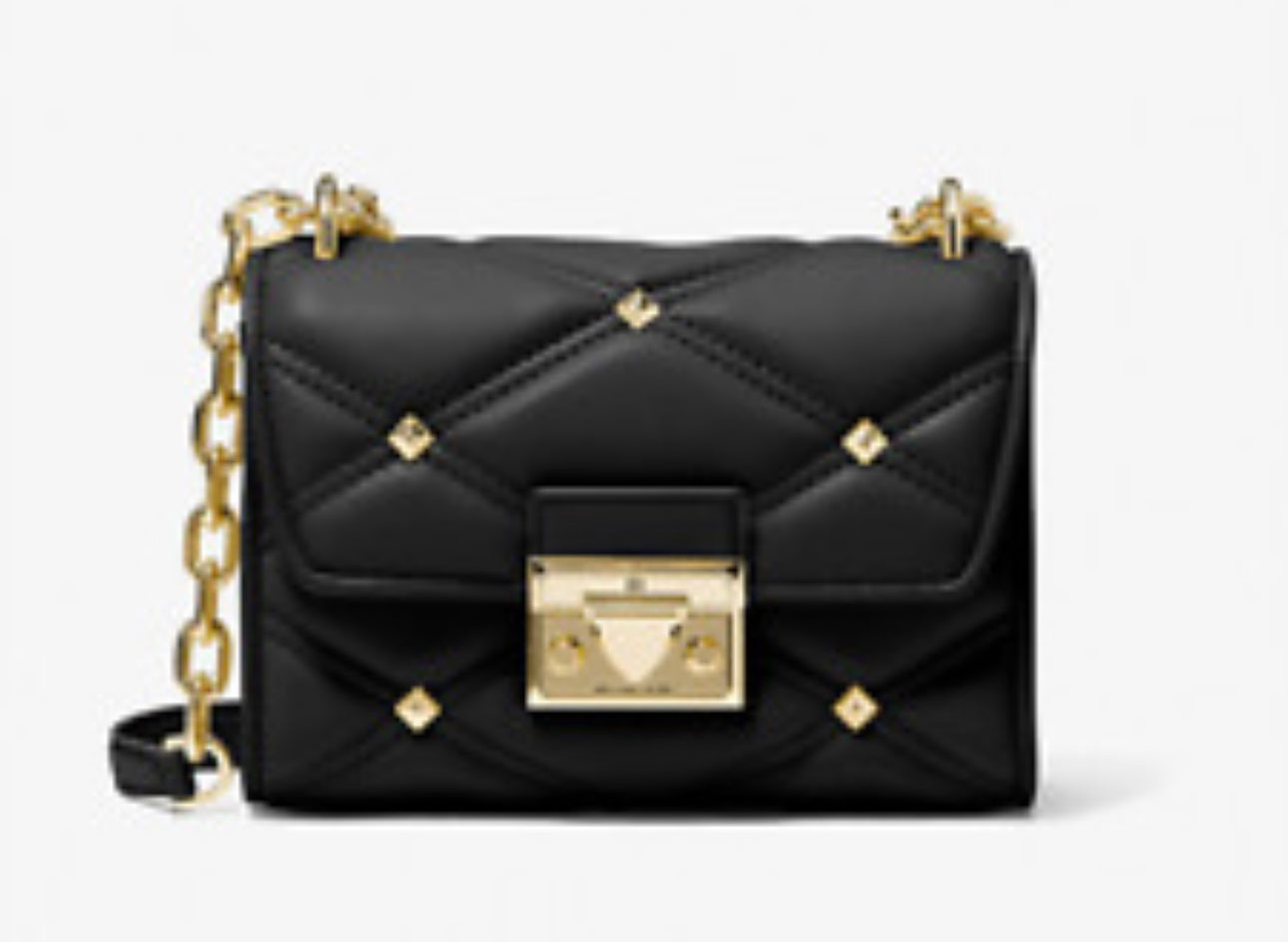 Cartera MK negra con dorado