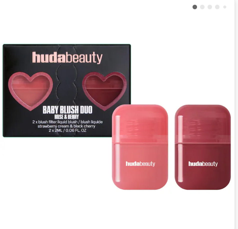 Huda Beauty Mini Baby Blush Duo Set