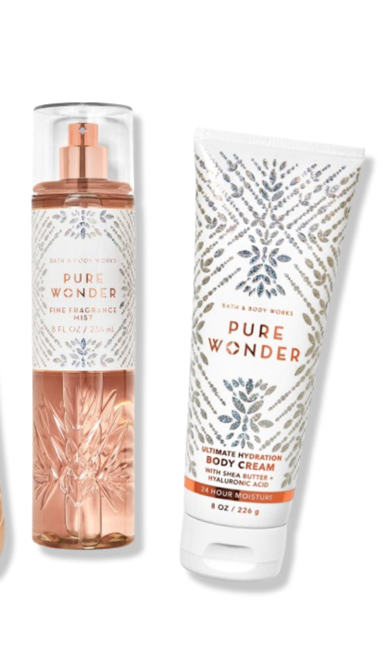 Set Bath and Body Works Pure Wonder 2 pcs