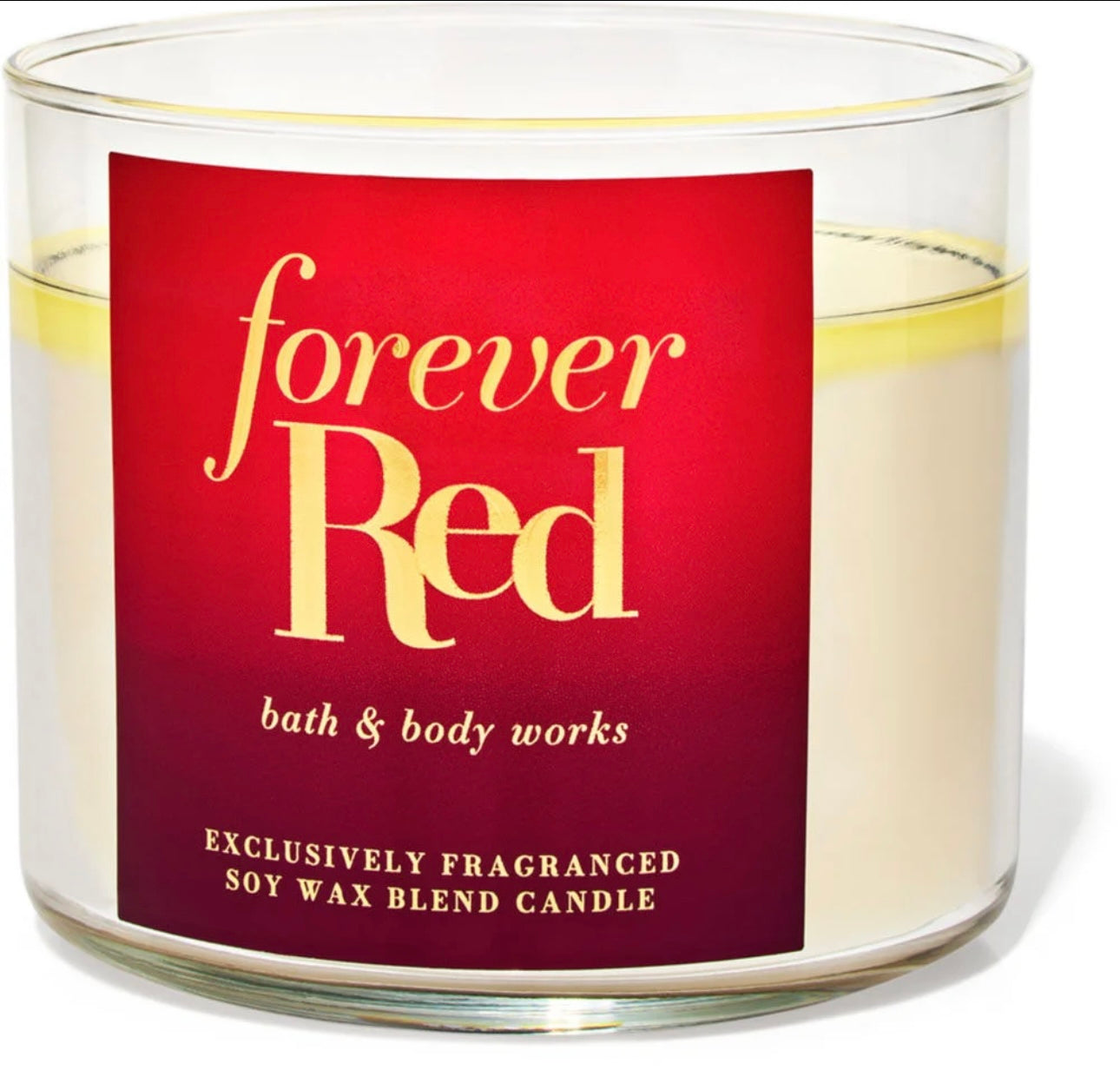 Vela 3 Mechas Forever Red