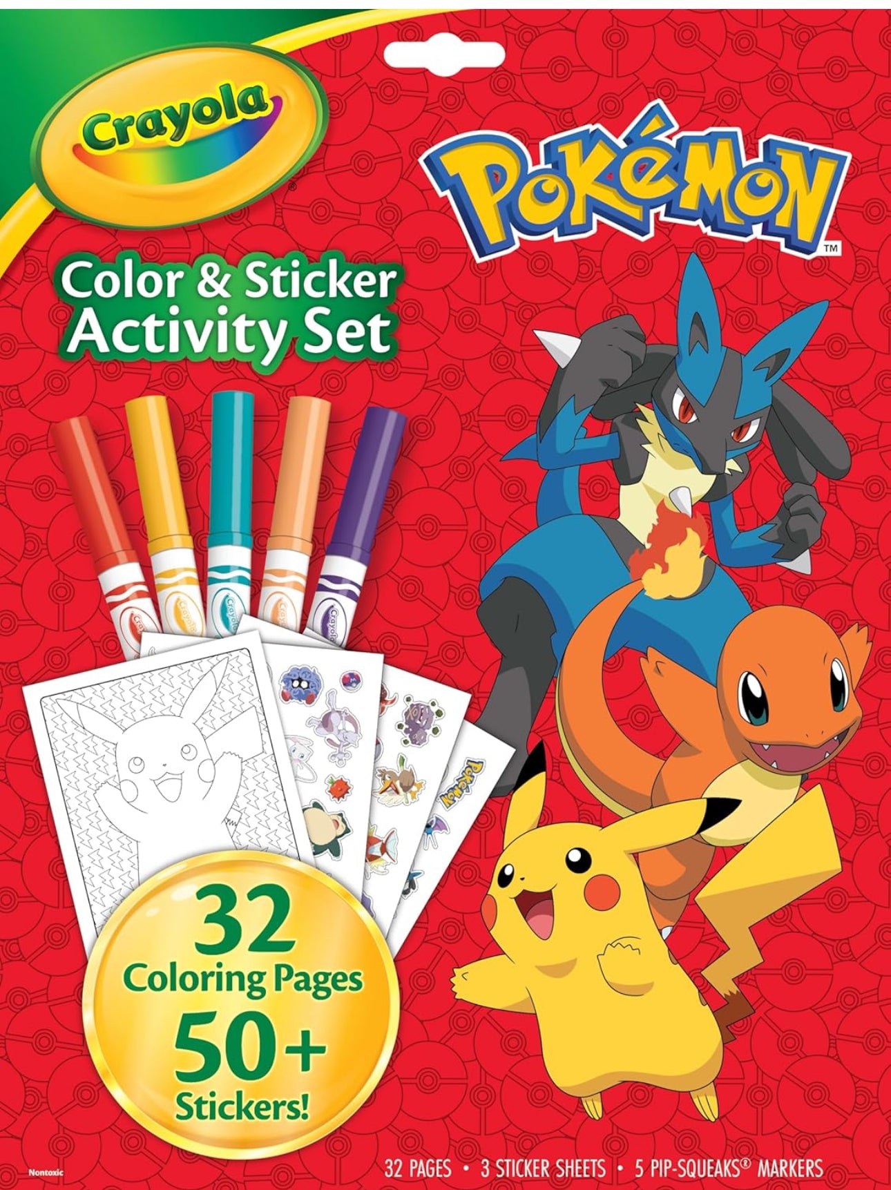 Crayola Activity Set Pokemon