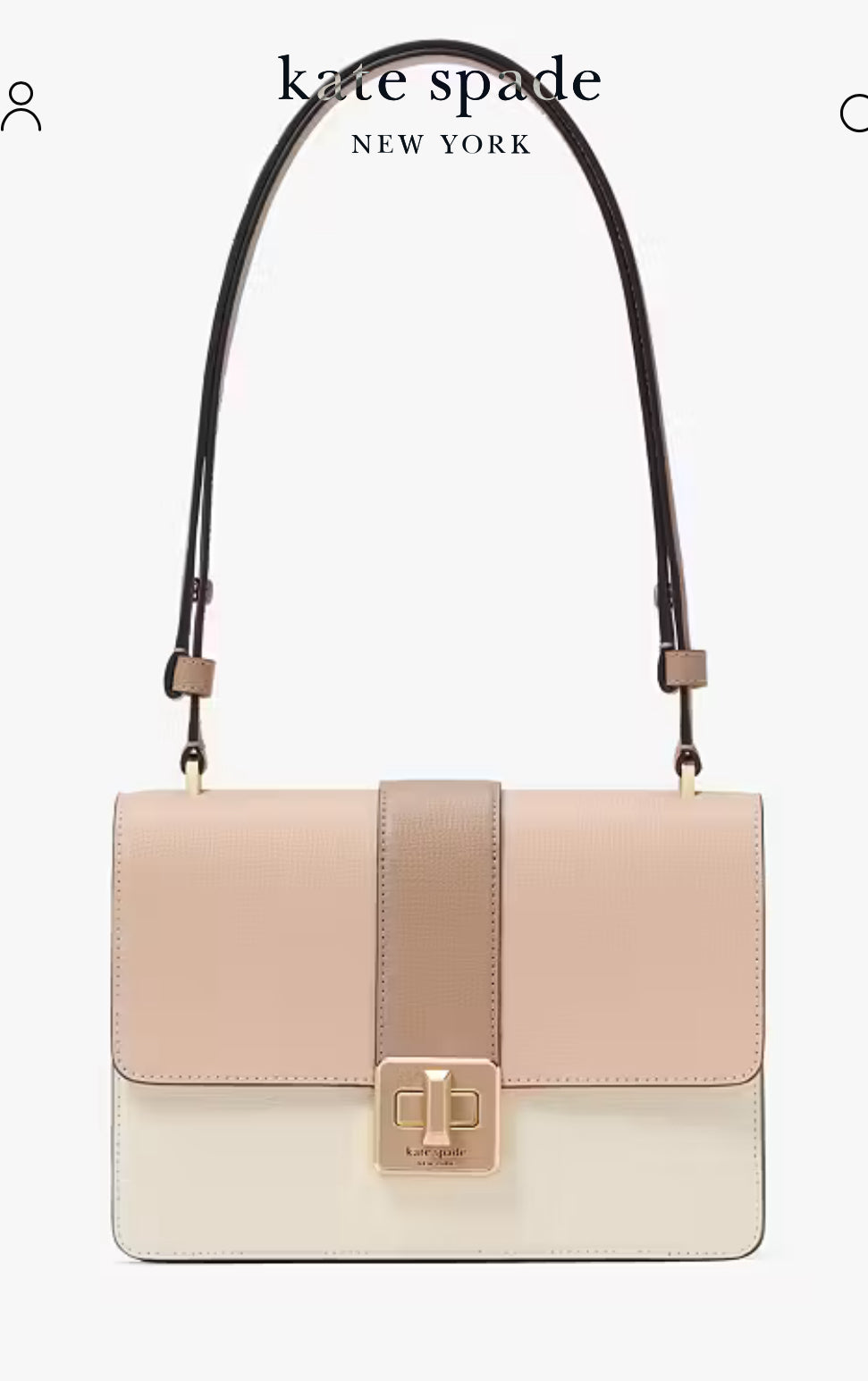 Cartera Kate Phoebe Turnlock Shoulder Bag
