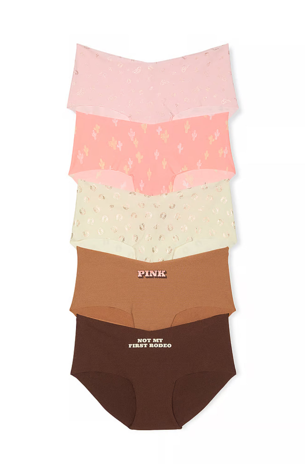 PINK
PACK DE 5 PANTIS ESTILO HIPHUGGER