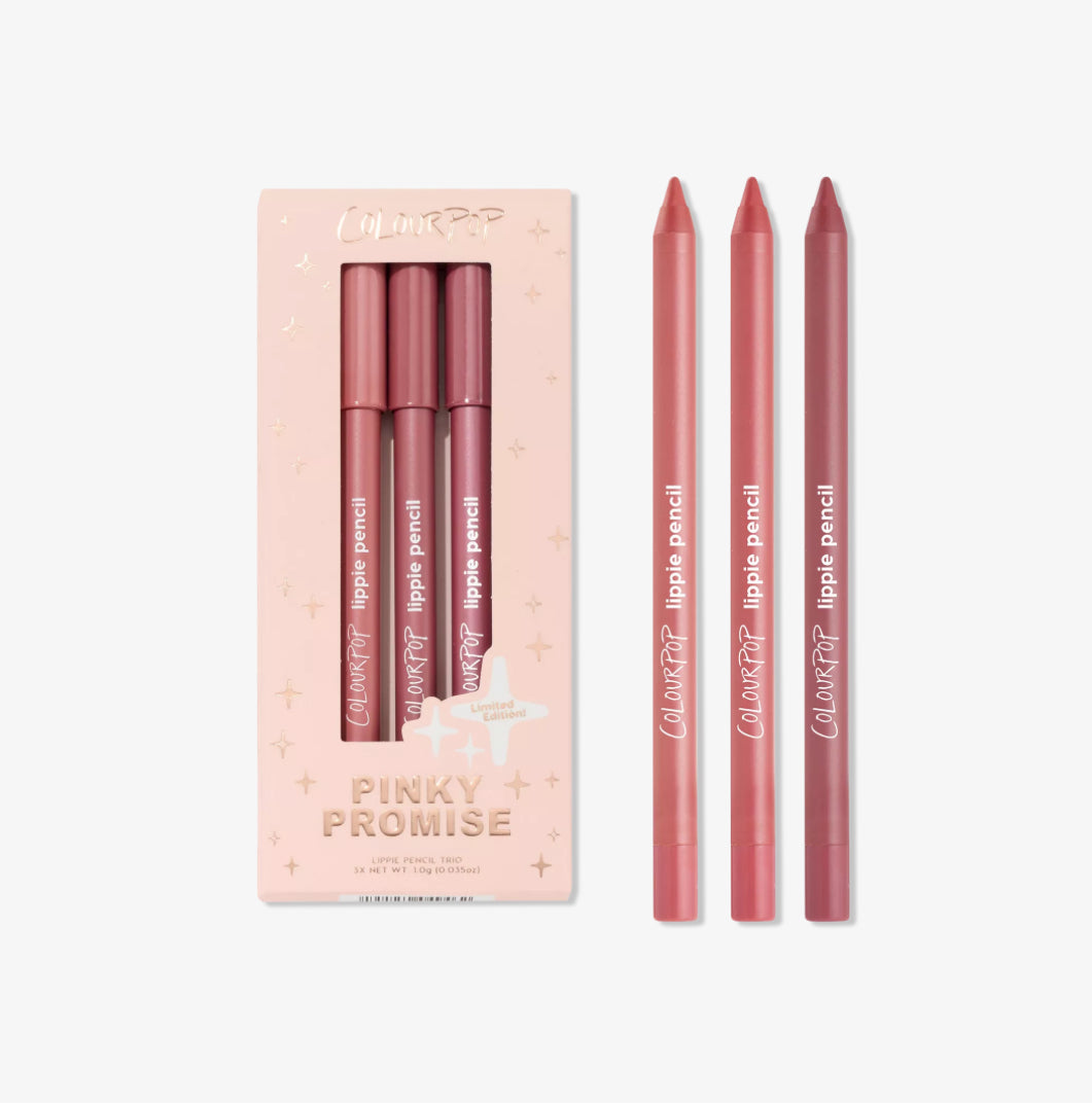 ColourPop
Pinky Promise Lippie Pencil Trio