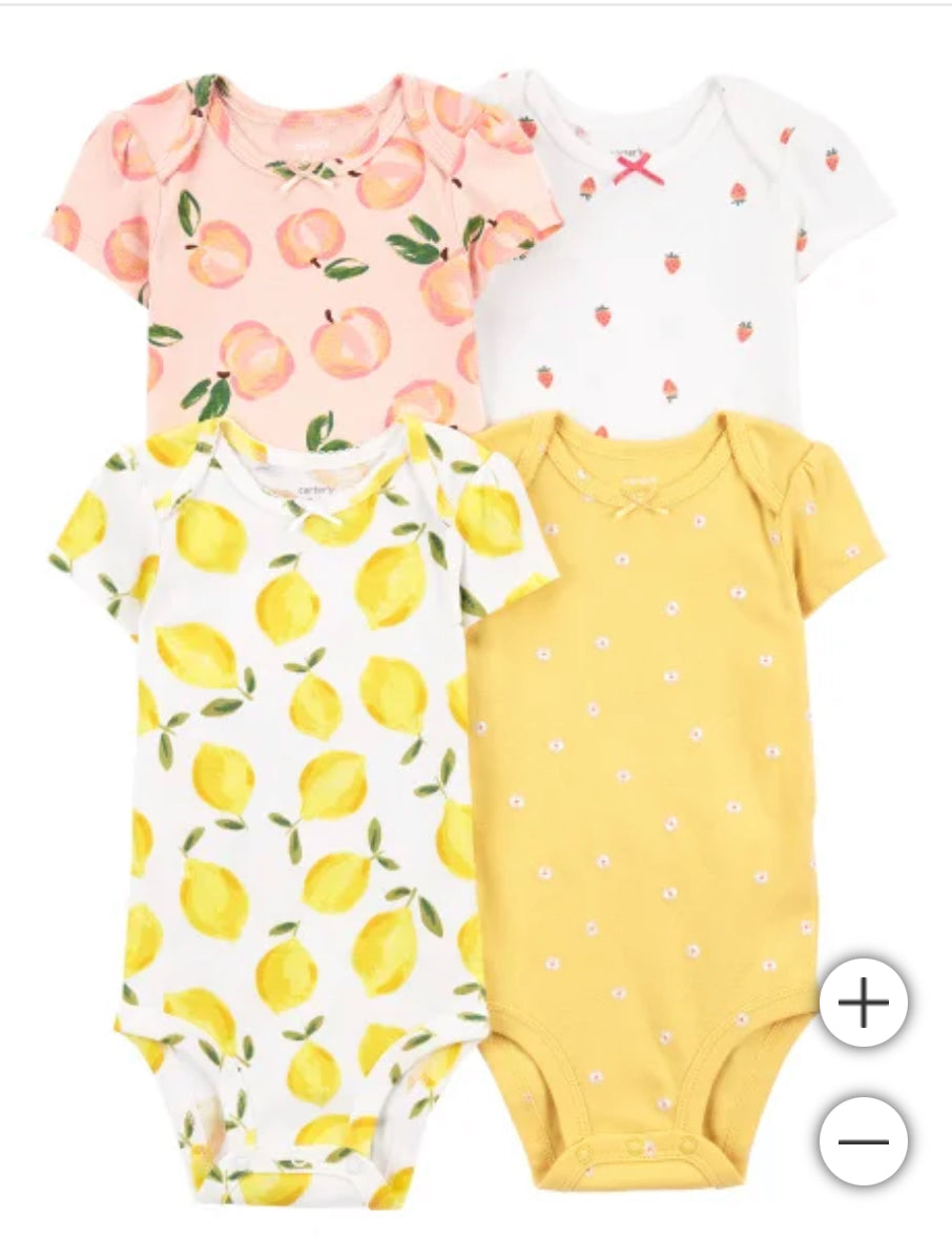 Set de Mamelucos 4 Pcs