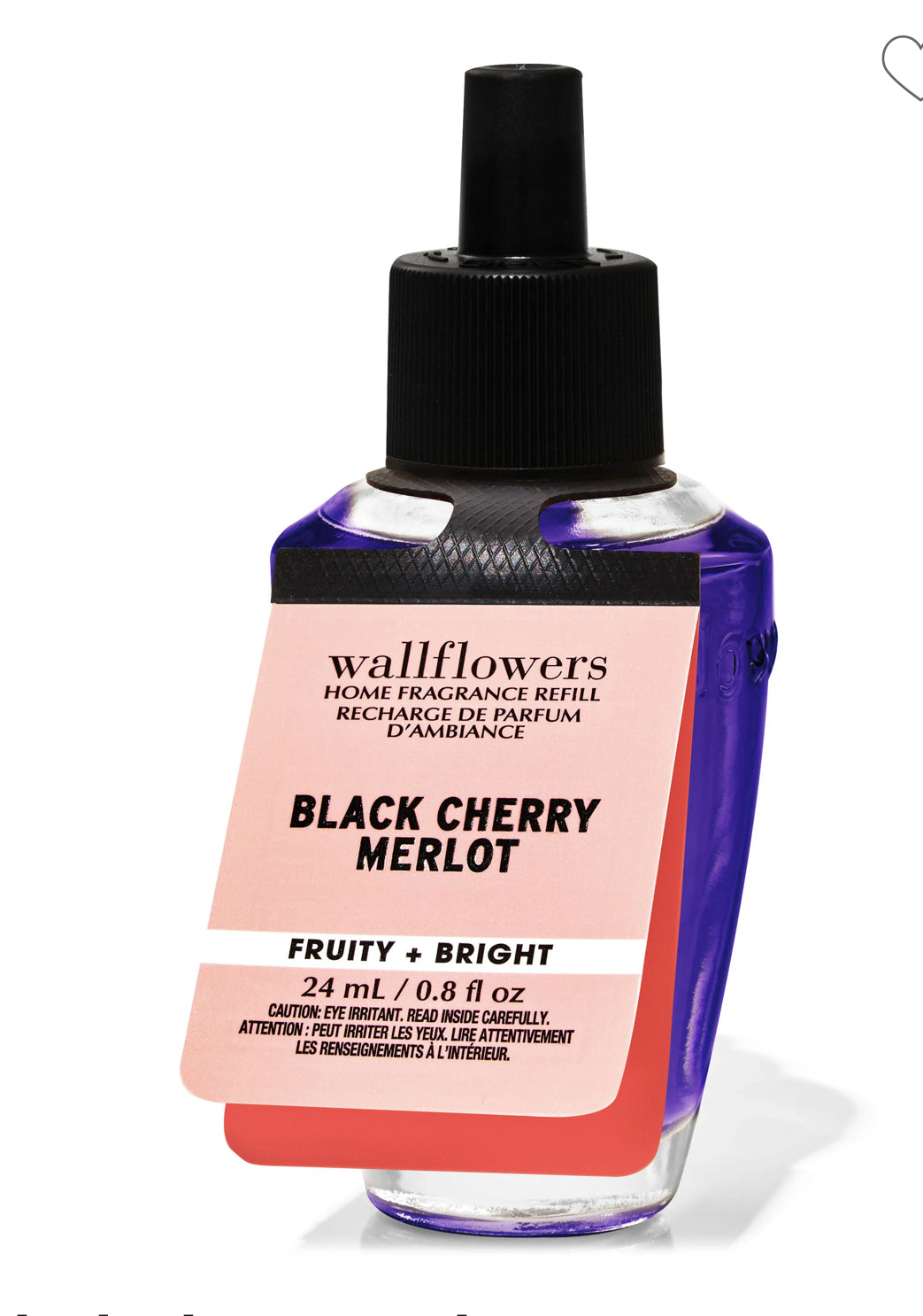 Refil de aroma de pared black Cherry Merlot