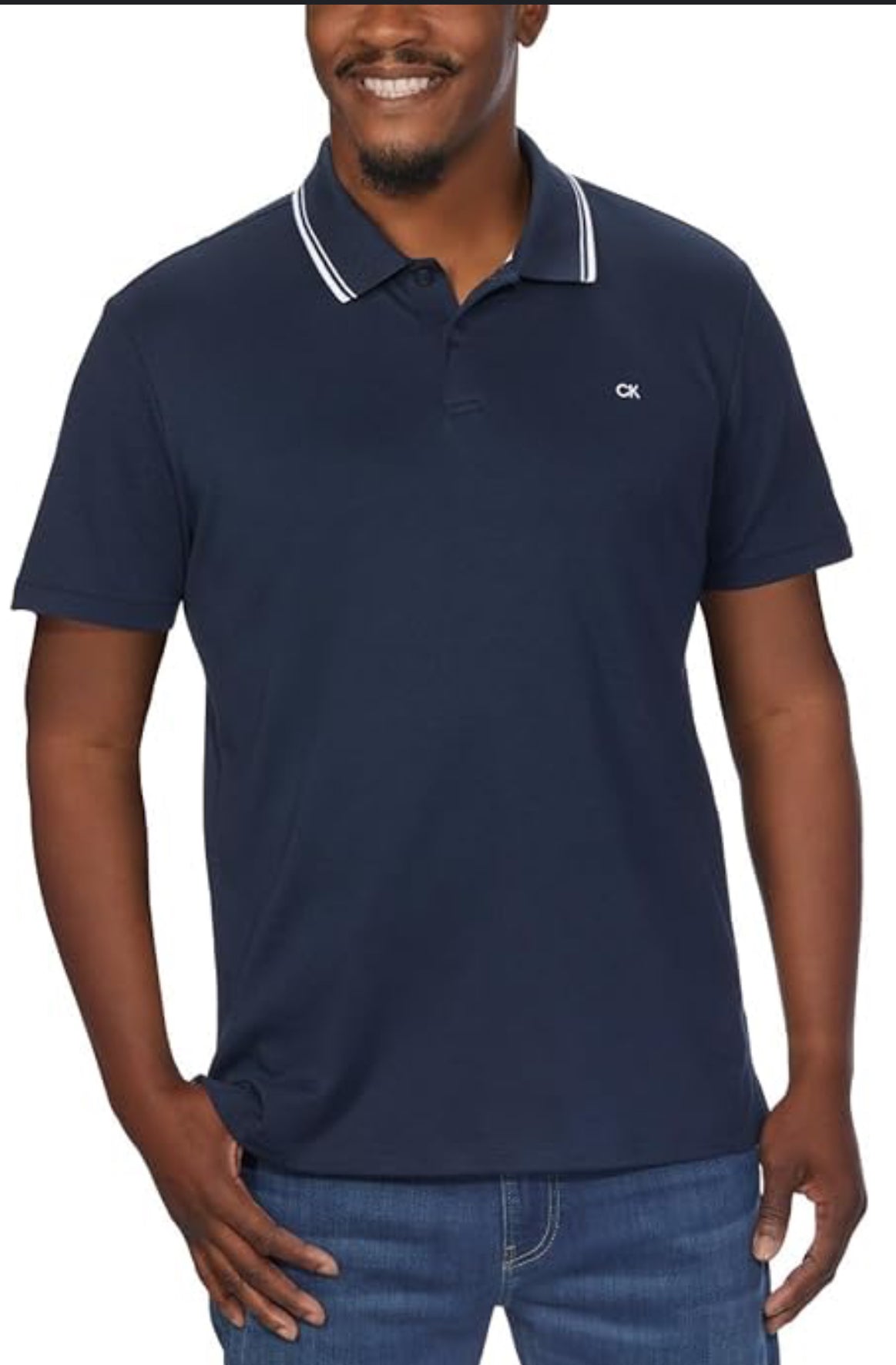 Camisa Tipo Polo Calvin Klein