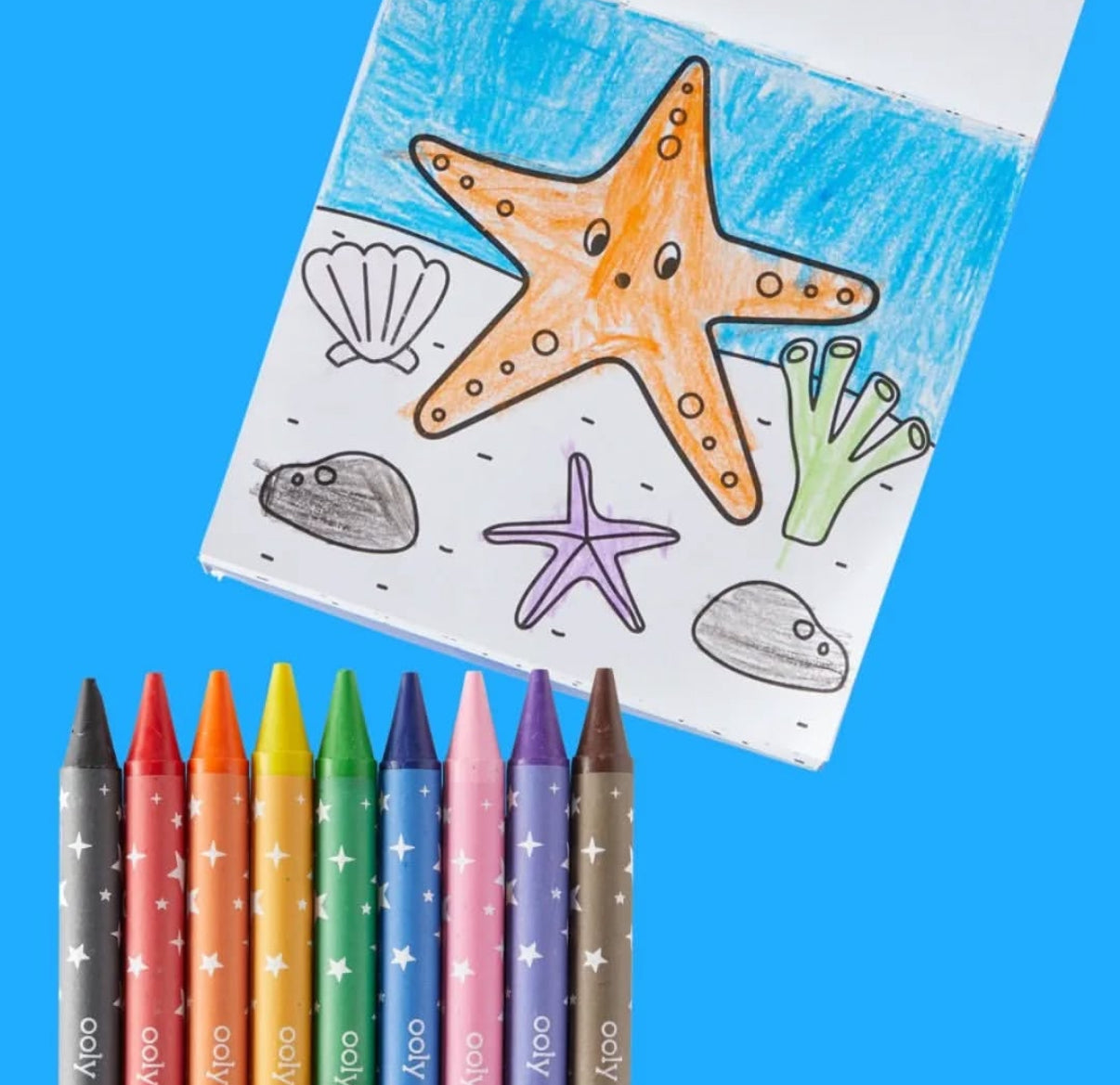 Sea Life🌊🐠🐬 Coloring Book Kit