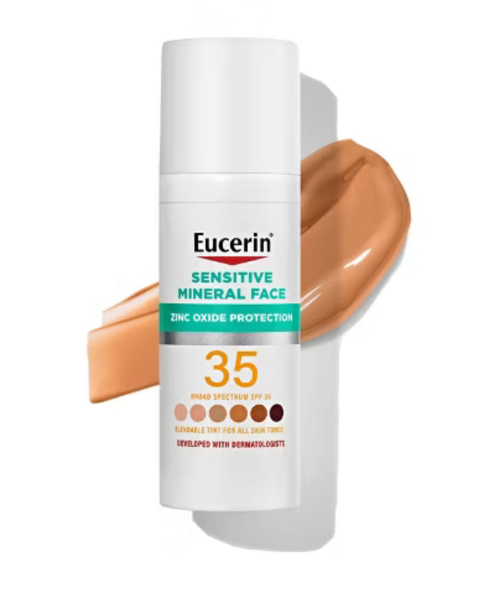 Bloqueador Eucerin con color
