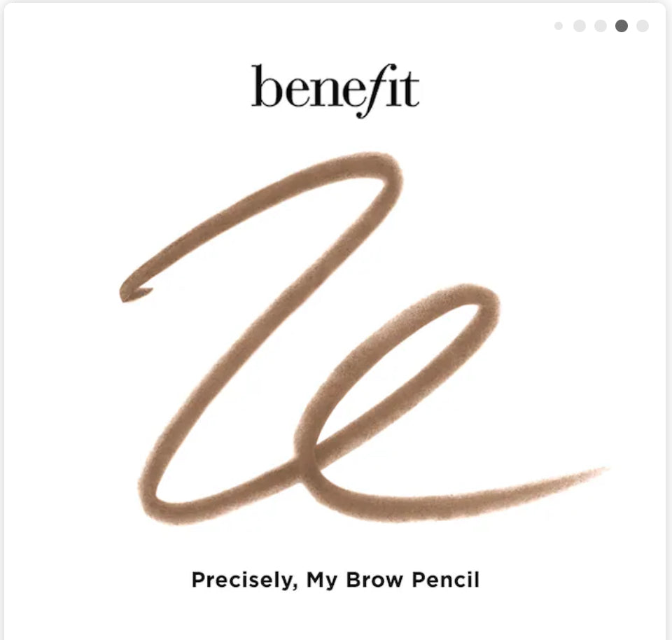 Benefit Cosmetics
Precisely, My Brow Pencil Waterproof Eyebrow Definer