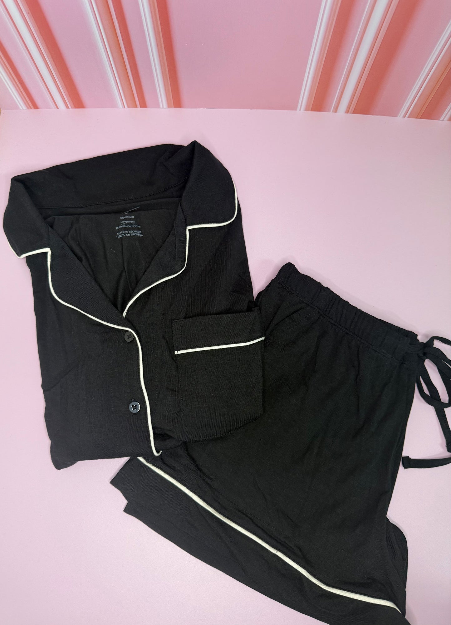 Black&White🖤🤍 Pijama Short